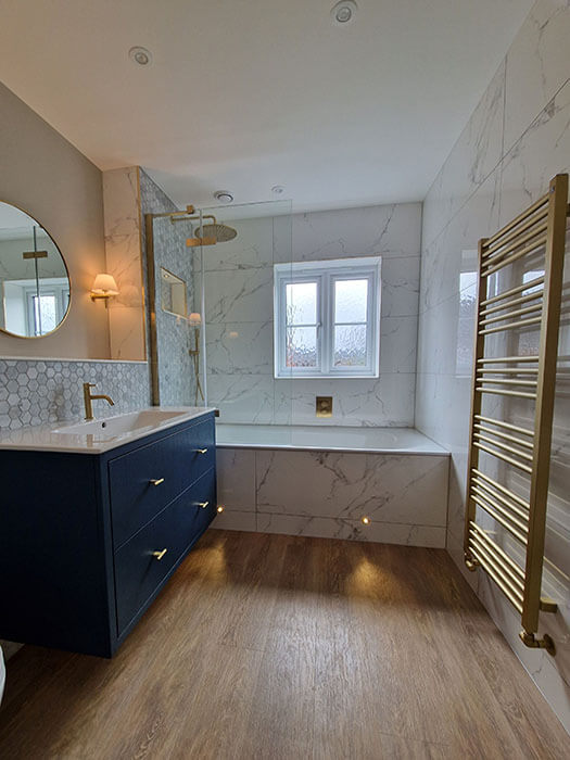 Bathroom Projects - Project 3 - Slider Image - Raynor Family Bathroom Pic 1
